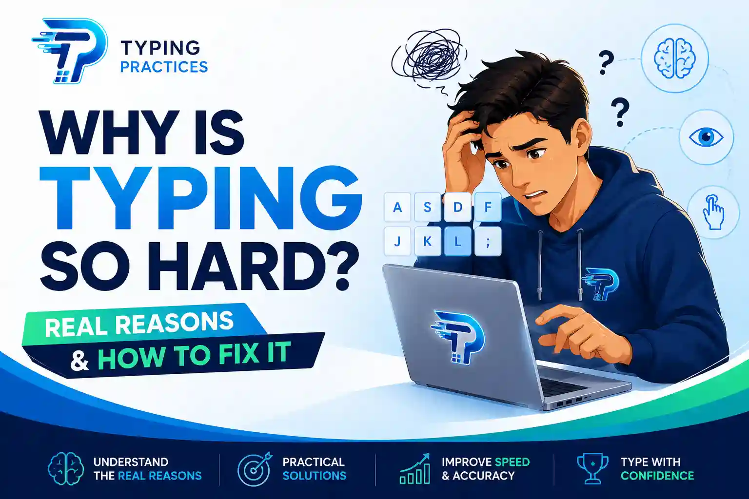 Why Is Typing So Hard? How to Type Faster & Stop Mistakes