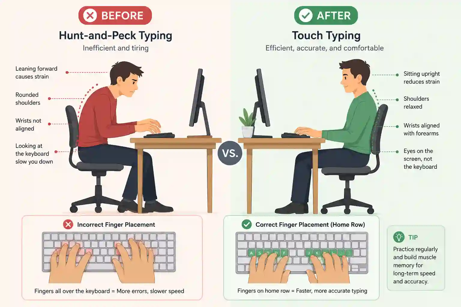 speed approved typing