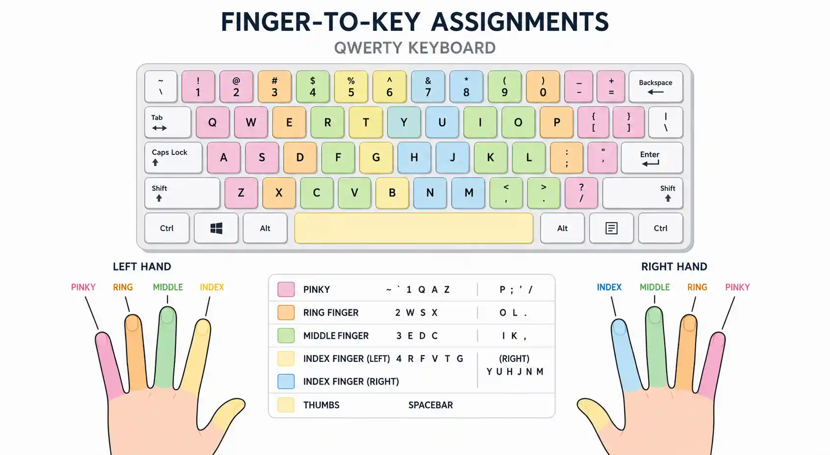 what is touch typing