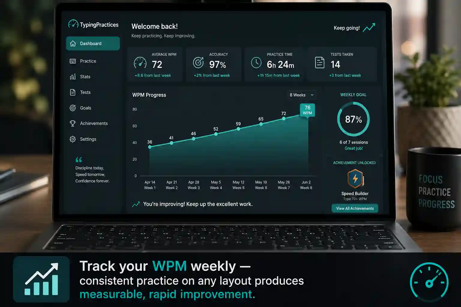 keyboard speed